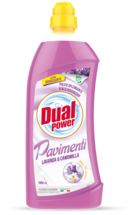 DUAL POWER УНИВЕРСАЛЕН ПРЕПАРАТ ЗА ПОД 1 л. LAVANDA/CAMOMILLA