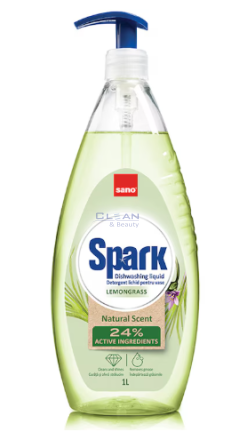 Веро Сано 1л с помпа SPARK Актив Лимонова Трева