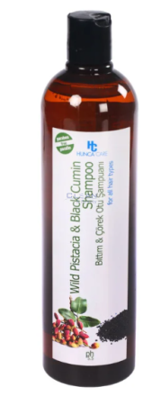 HUNCA CARE Шампоан за увредена и слаба коса с терпентинов кукуч и черен кимион 675 мл