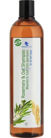 HUNCA CARE Шампоан за всеки тип коса с розмарин и овес 675 мл