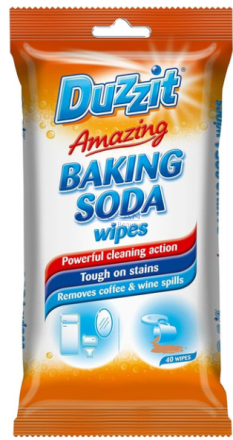 МОКРИ КЪРПИ DUZZIT УНИВЕРСАЛНИ BAKING SODA 40бр