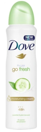 ДЕЗОДОРАНТ DOVE СПРЕЙ 200мл. Go fresh cucumber