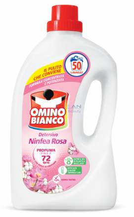 OMINO BIANCO ГЕЛ ЗА ПРАНЕ 50пр. 2л. NINFEA ROSA