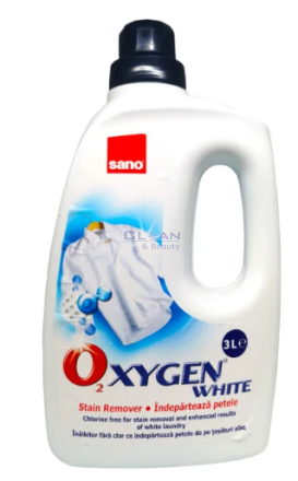Препарат за петна САНО ОКСИЖЕН Бяло 3л