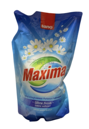 Омекотител Сано Максима 1л плик син ултра фреш