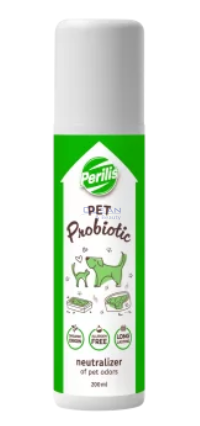 PERILIS PET PROBIOTIC 2in1 НЕУТРАЛИЗИРА И ПОЧИСТВА ПЕТНА ОТ ДОМАШНИ ЛЮБИМЦИ СПРЕЙ 200мл.
