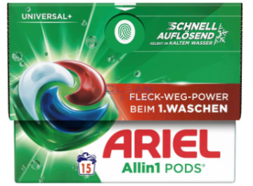 ARIEL 3в1 КАПСУЛИ UNIVERSAL + 15бр