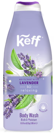 САНО KEFF Душ гел 500мл Лавандула