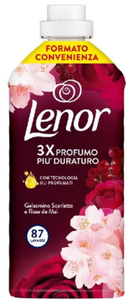 LENOR ОМЕКОТИТЕЛ 87пр 1,827л GELSOMINO SCARLATTO
 ЖАСМИН И РОЗА
