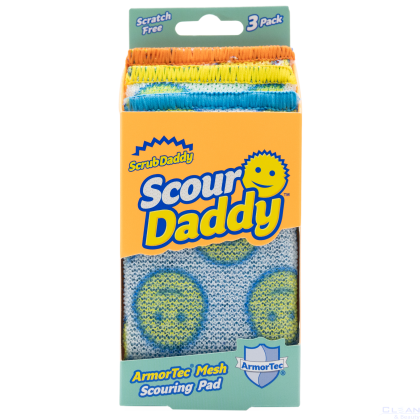 Scrub Daddy Гъба за почистване Scour 3 бр 