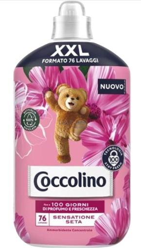 COCCOLINO ОМЕКОТИТЕЛ 76пр. 1,75л SENSAZIONE SETA