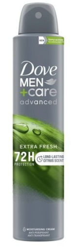 ДЕЗОДОРАНТ DOVE СПРЕЙ 200мл. Men extra fresh