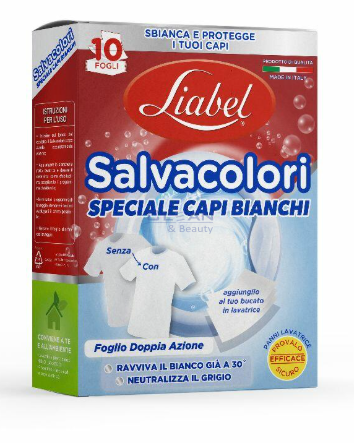 LIABEL КЪРПИЧКИ ЗА БЯЛО ПРАНЕ 10бр