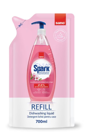 Веро Сано 700мл пълнител SPARK Бадем