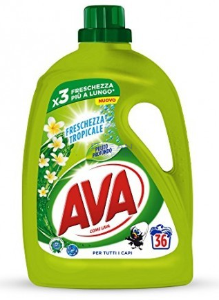 AVA ГЕЛ ЗА ПРАНЕ 36пр 1,8л УНИВЕРСАЛ FRESCHEZZA TROPICALE