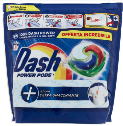 DASH капсули за пране 49 бр. Extra-Smacchiante