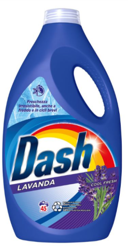 DASH ГЕЛ ЗА ПРАНЕ 45пр 2,25л LAVANDA