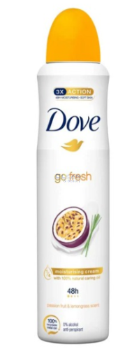ДЕЗОДОРАНТ DOVE СПРЕЙ 200мл. Go fresh passion fruit