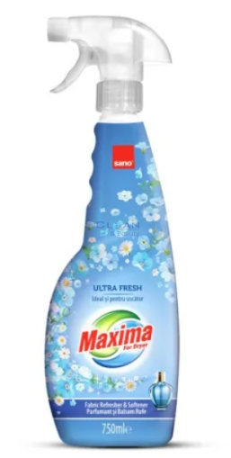 Омекотител Сано Максима спрей Ултра фреш-син