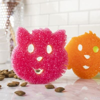 Scrub Daddy почистваща гъба Cat