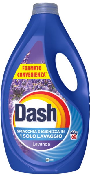 DASH ГЕЛ ЗА ПРАНЕ 60пр 2,7л LAVANDA