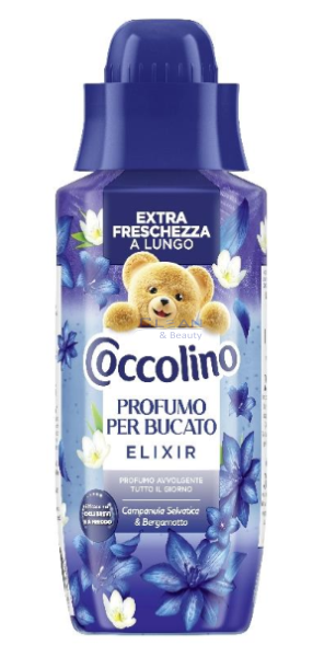 COCCOLINO Парфюм за Пране 342 мл. CAMPANULA & BERGAMOTTO