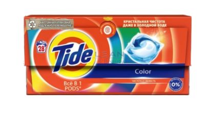 TIDE ALL in 1 КАПСУЛИ ЗА ПРАНЕ УНИВЕРСАЛ 28бр. COLOR
