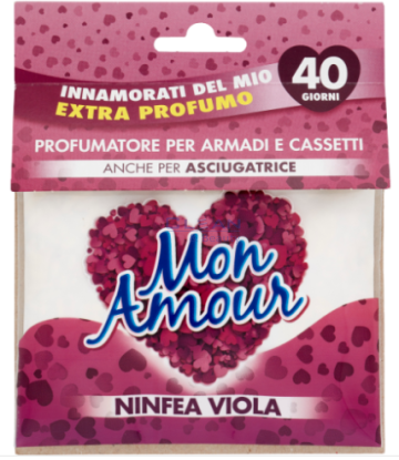 FELCE AZZURRA MON AMOUR АРОМАТИЗАТОР ЗА ГАРДЕРОБ NINFEA VIOLA