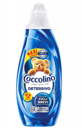 COCCOLINO ГЕЛ за пране 54пр 2,16л ODOR PROTECT-СПОРТНИ ДРЕХИ