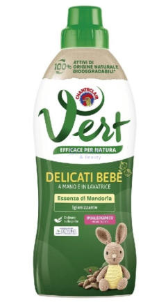CHANTE CLAIR ГЕЛ ЗА ПРАНЕ 23пр 750мл VERT BEBE MANDORLA