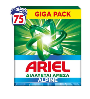 ARIEL прах за пране 75пр 4,875кг ALPINE
