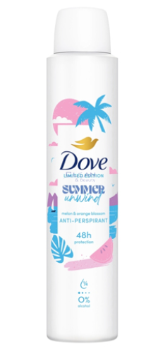 ДЕЗОДОРАНТ DOVE СПРЕЙ SUMMER UNWIND 200мл.