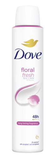 ДЕЗОДОРАНТ DOVE СПРЕЙ FLORAL FRESH 200мл. 