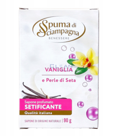 САПУН SPUMA DI SCIAMPAGNA SETA/VANIGLIA 90гр