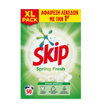 SKIP прах 50пр 3,25кг Универсал Spring Fresh 
