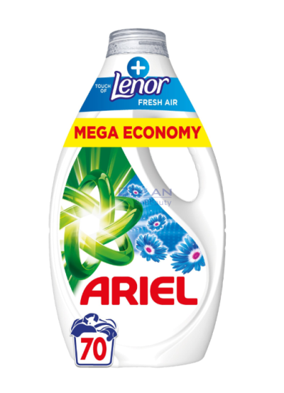ARIEL гел за пране 70пр 3,15л Fresh Air УНИВЕРСАЛ