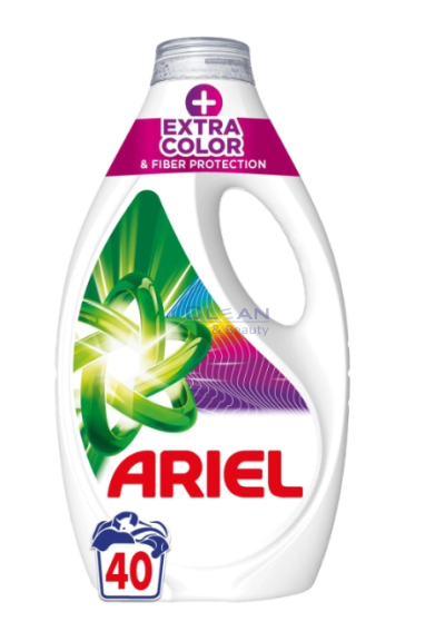 ARIEL гел за пране 40пр 1,8л Extra Color & Fiber Protection