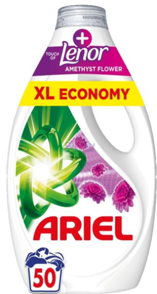 ARIEL гел за пране 50пр 2,250л Amethyst flower УНИВЕРСАЛ