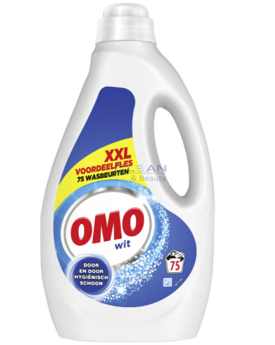 OMO гел за пране WHITE 75пр 3,75л 