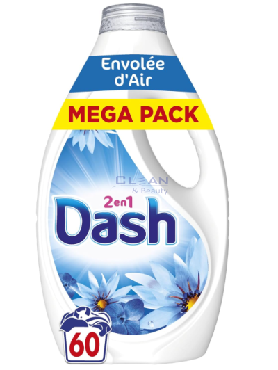 DASH ГЕЛ ЗА ПРАНЕ 60пр. 2,7л УНИВЕРСАЛ BREATH OF AIR 