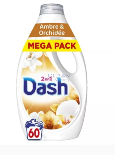 DASH ГЕЛ ЗА ПРАНЕ 60пр. 2,7л УНИВЕРСАЛ AMBER & ORCHID 